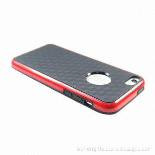 Case for iPhone, Made of PC and TPU, with Three-dimensional Pattern, Various Colors Available